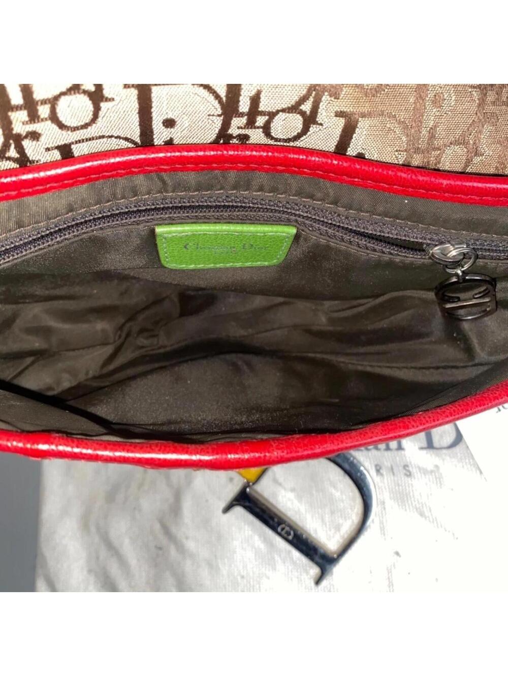 Dior Rasta Saddle Bag - Vintage by John Galliano - Picture 3 of 8